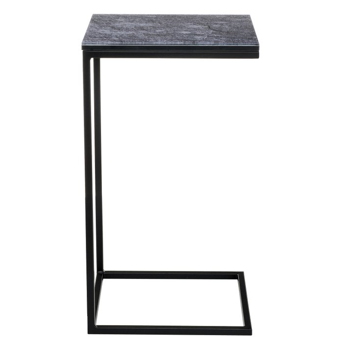 Кофейный столик Геркулес со стеклянной столешницей цвета серый мрамор - купить Кофейные столики по цене 3520.0