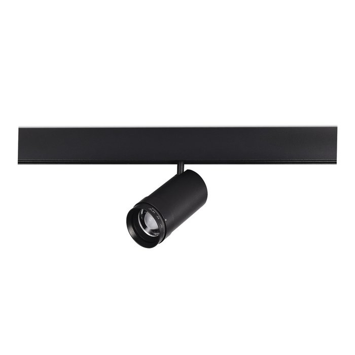 Магнитный трековый светильник ZOOM Черный LED 1*20W 3000K Lm Ra90 10-55° IP20 D60xH170 48VV SKYLINE 48 Магнитный трековый светильник ZOOM Черный LED 1*20W 3000K Lm Ra90 10-55° IP20 D60xH170 48VV SKYLINE 48