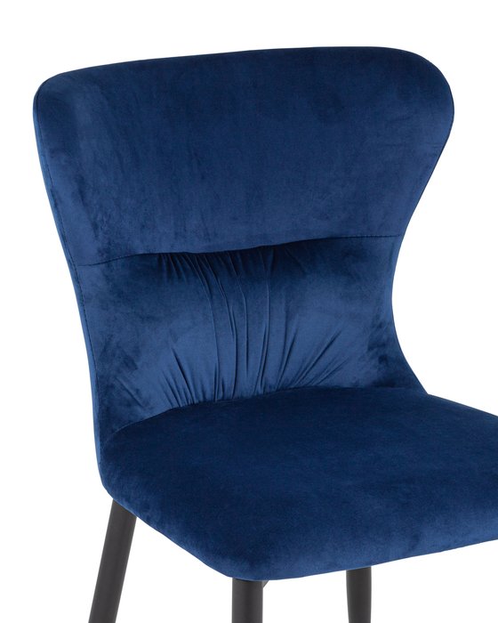 Стул Лилиан темно-синего цвета - купить Обеденные стулья по цене 21990.0