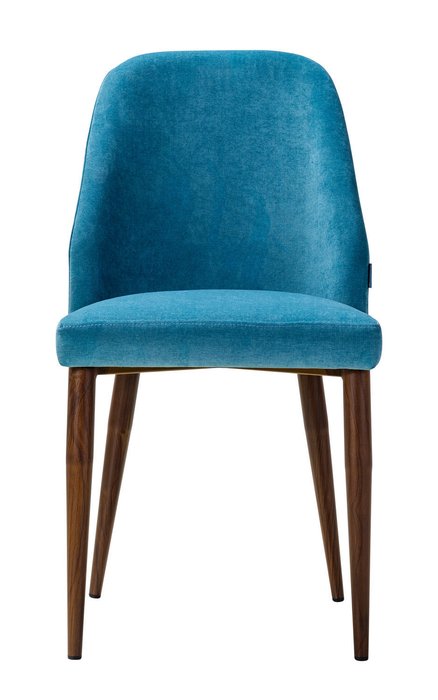 Стул Alen голубого цвета - лучшие Обеденные стулья в INMYROOM