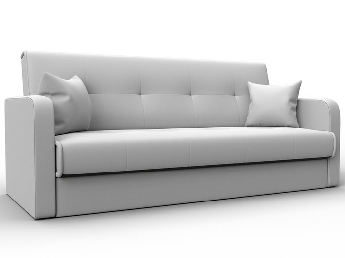 Диван-книжка Надежда белого цвета (экокожа) Диван-книжка Надежда белого цвета (экокожа)