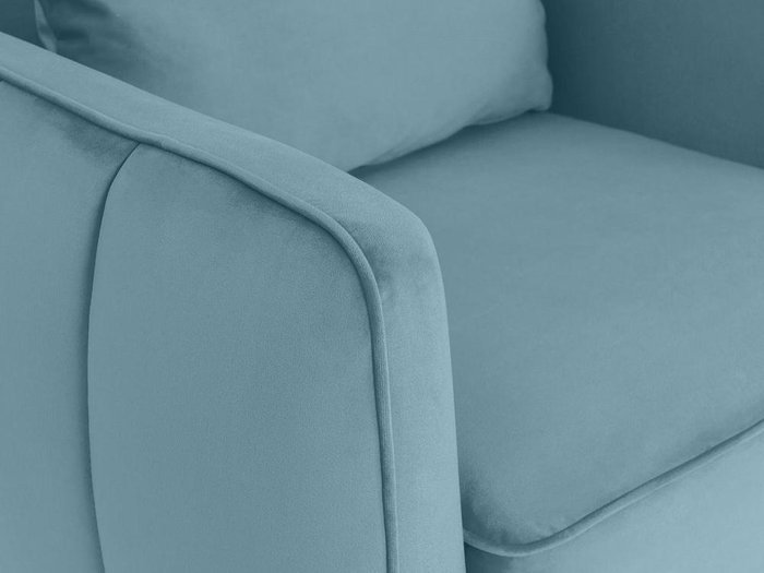 Кресло Amsterdam голубого цвета - лучшие Интерьерные кресла в INMYROOM