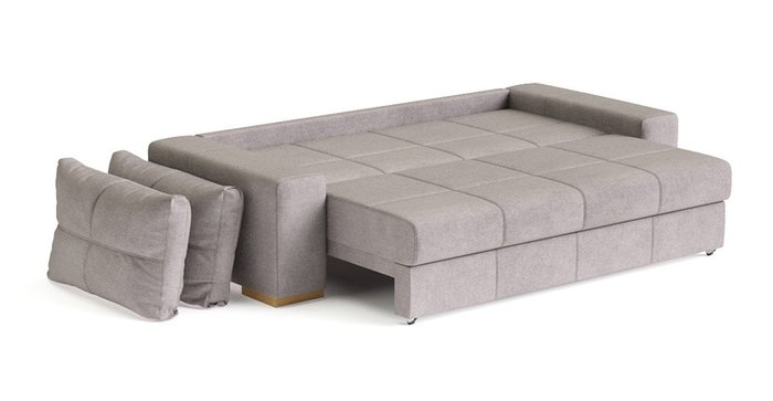 Диван-кровать Матиас серого цвета - лучшие Прямые диваны в INMYROOM