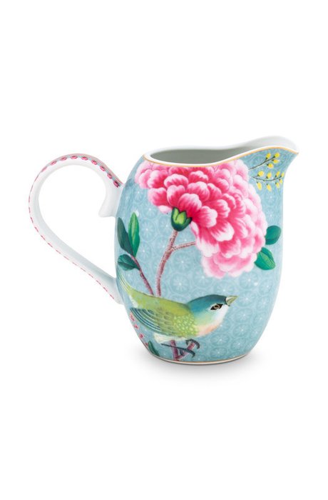 Молочник Blushing birds голубого цвета - купить Для чая и кофе по цене 1881.0