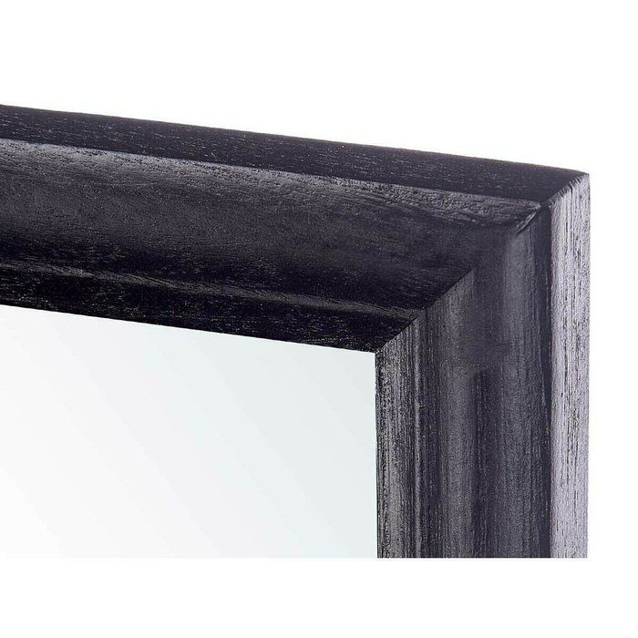 Настенное зеркало LM35-4-11 Чёрный 50 x 70 x 50 cm Деревянный Прямоугольный - купить Настенные зеркала по цене 6418.0