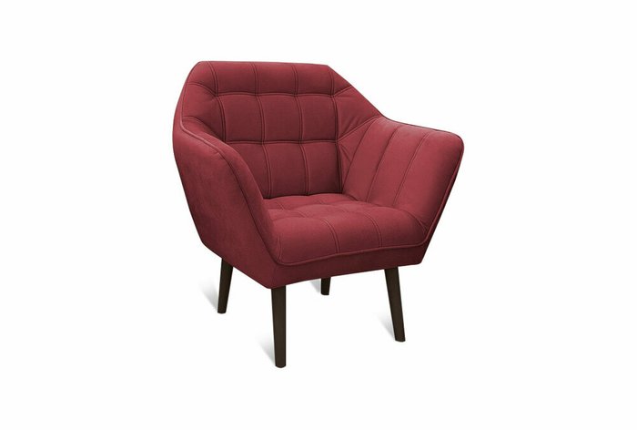 Кресло Остин красного цвета