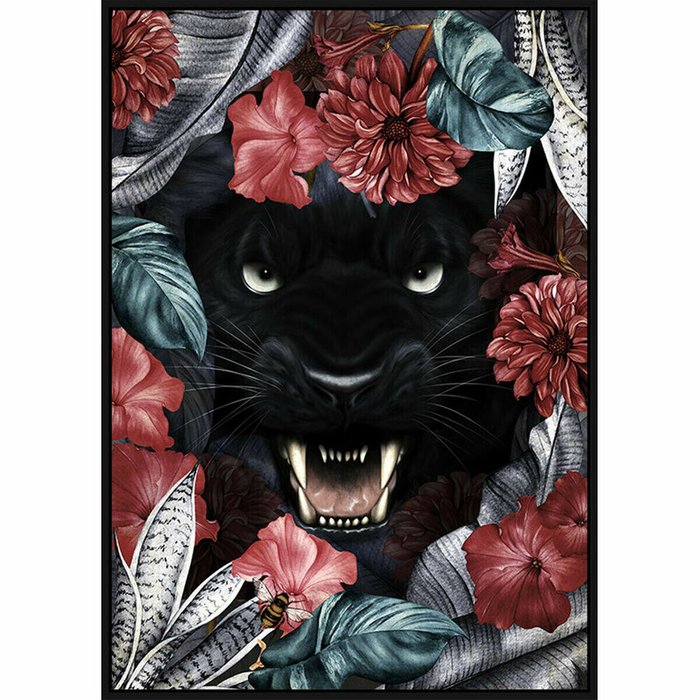 Картина 53 x 4,3 x 73 cm Тропический Джунгли (2 штук) - купить Картины по цене 11061.0