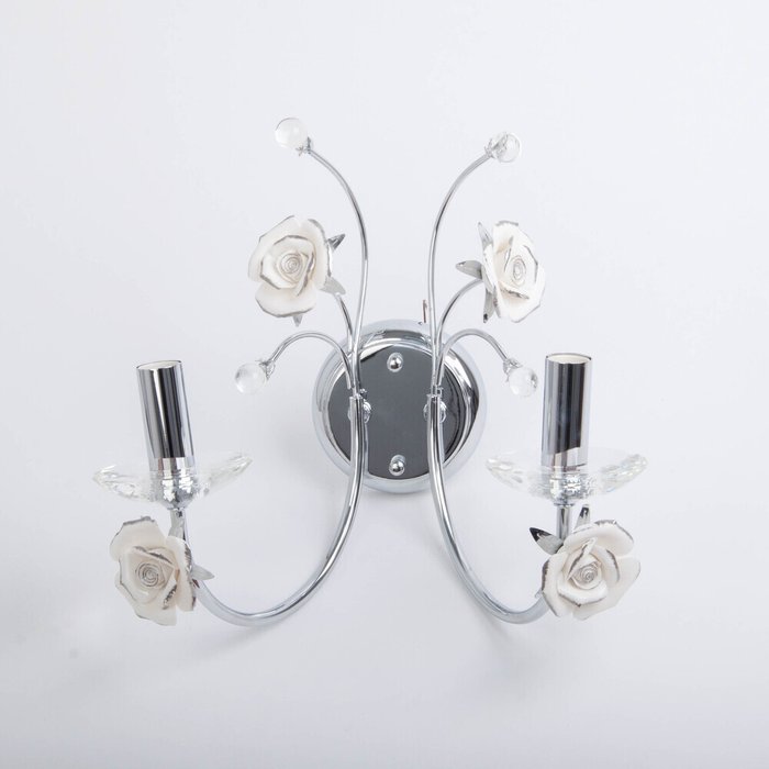 Бра 2031/2(chrome) (металл, цвет хром) - купить Бра и настенные светильники по цене 3303 Бра 2031/2(chrome) (металл, цвет хром) - купить Бра и настенные светильники по цене 3303