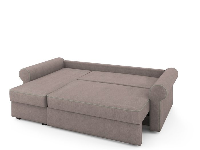 Угловой раскладной диван Tulon левый бледно-розового цвета - купить Угловые диваны по цене 79200.0