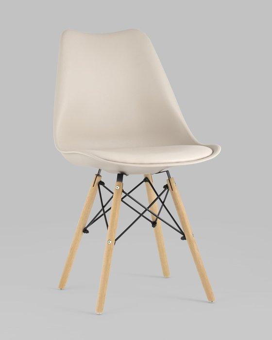 Стул Soft бежевого цвета - купить Обеденные стулья по цене 3376.0