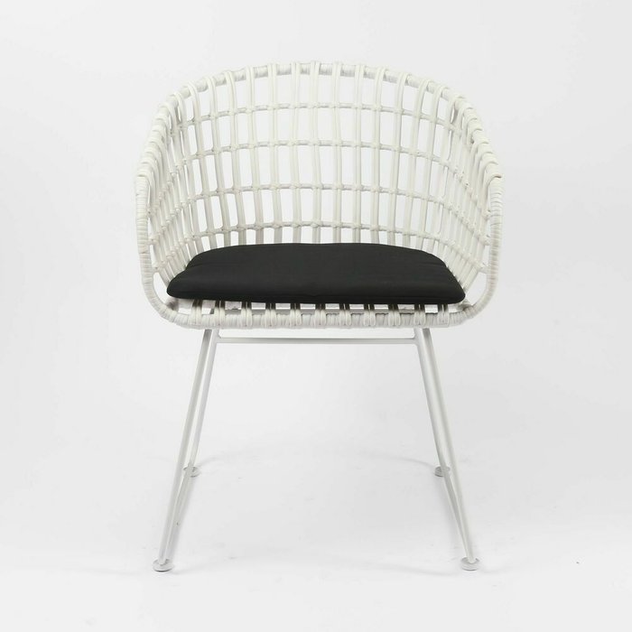 Стул Амароне черно-белого цвета - купить Садовые стулья по цене 16500.0