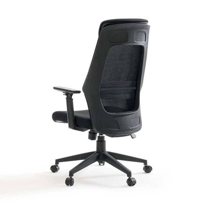 Кресло офисное на колесиках Azzo черного цвета - лучшие Офисные кресла в INMYROOM