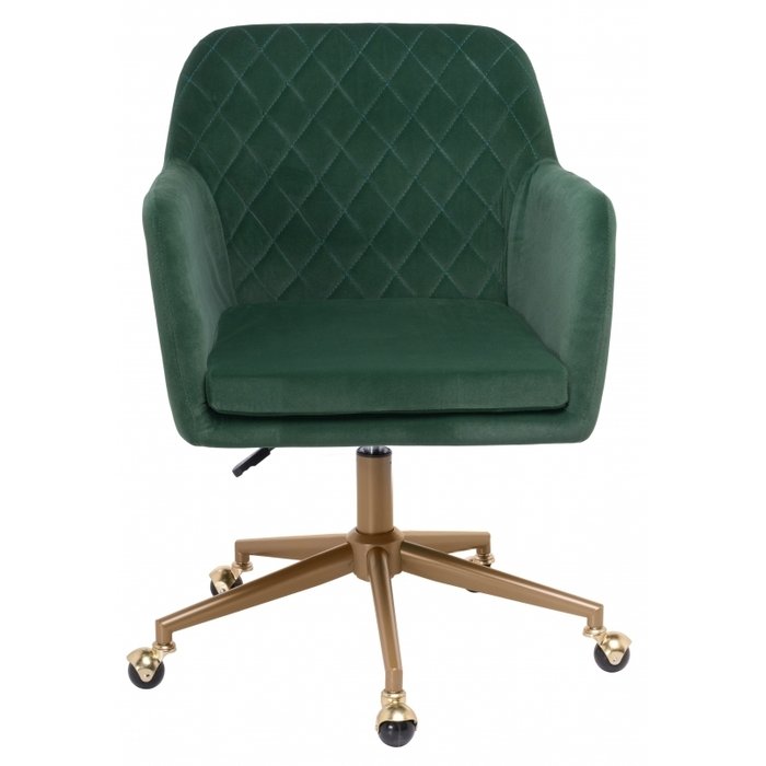 Кресло Molly темно-зеленого цвета - лучшие Офисные кресла в INMYROOM