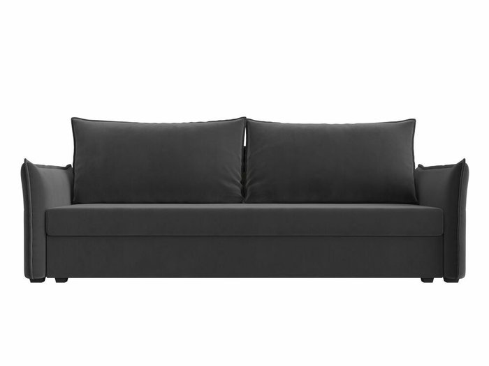 Диван-кровать Лига 004 темно-серого цвета - купить Прямые диваны по цене 30999.0