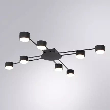 Потолочная люстра Arte Lamp TRACY A1527PL-8BK - купить Подвесные люстры по цене 5490.0