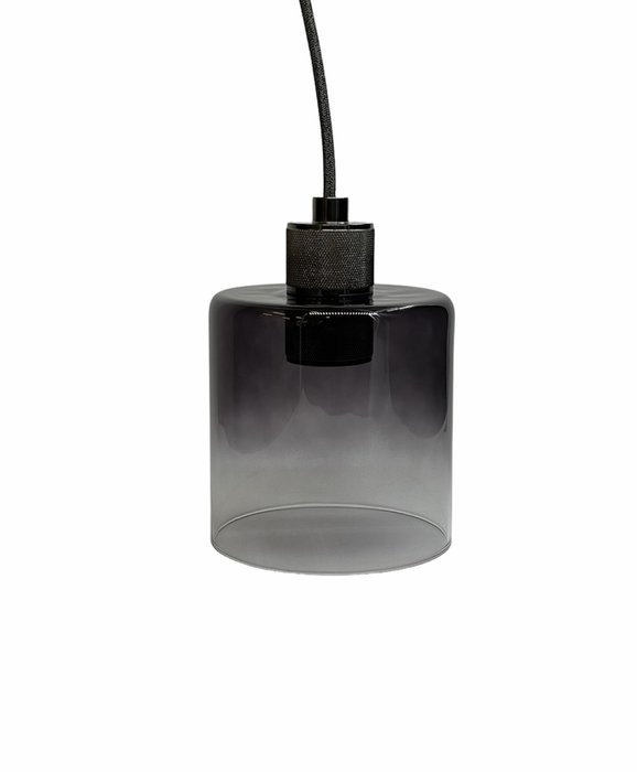 Подвесной светильник Rocks с плафоном серый градиент