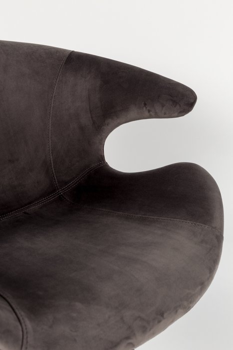 Кресло Mia темно-серого цвета - купить Интерьерные кресла по цене 17483.0
