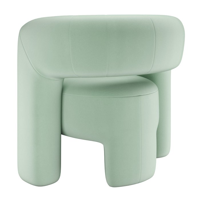 Кресло Zampa светло-зеленого цвета - лучшие Интерьерные кресла в INMYROOM