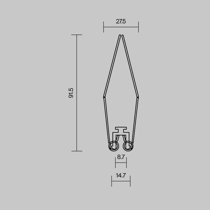 Комплектующие к светодиодной ленте Led Strip 642006 Встраиваемый с накладным фланцем профиль Алюминиевый профиль - лучшие Профили для светодиодных лент в INMYROOM