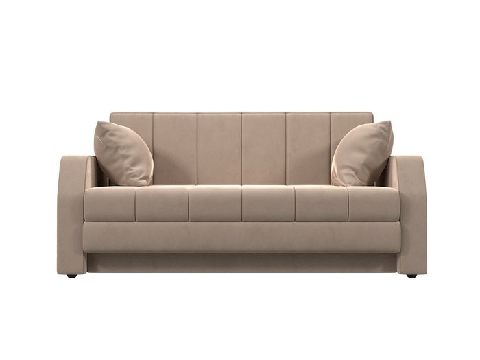 Прямой диван-кровать Малютка бежевого цвета - купить Прямые диваны по цене 34999.0