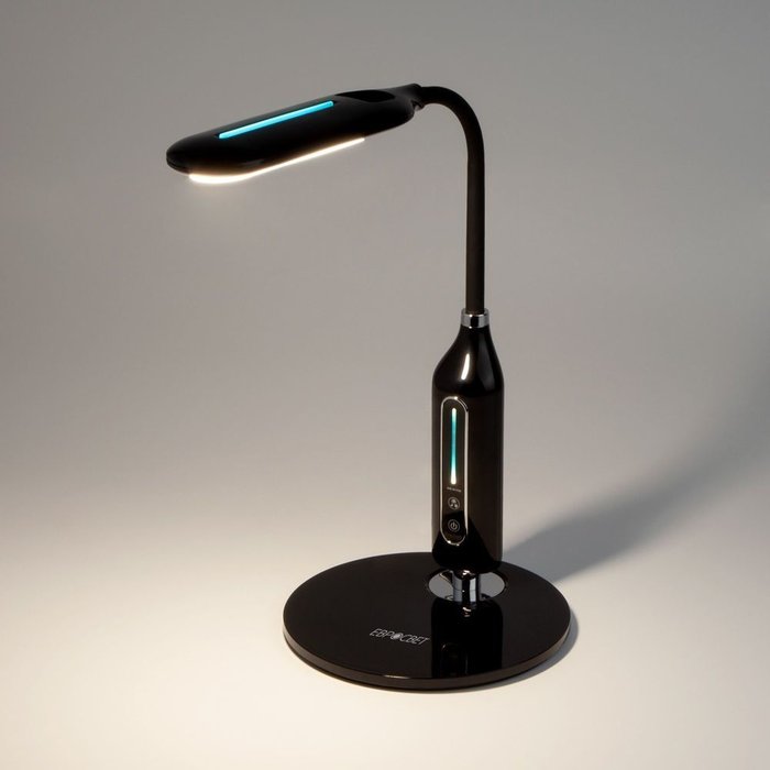 Настольный светодиодный светильник 80503/1 черный Soft - купить Рабочие лампы по цене 4890.0
