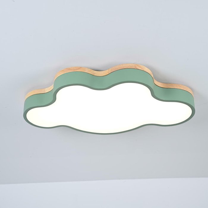 Потолочный светильник CLOUD ECO D83 Green - лучшие Потолочные светильники в INMYROOM