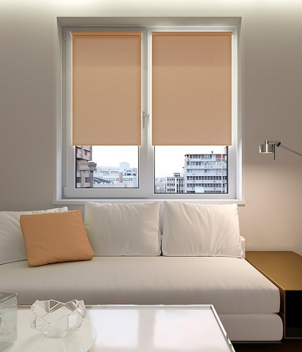 мини ролета Лестер 98х175 бежевый