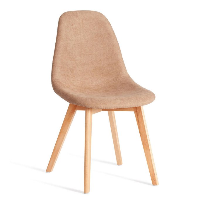 Комплект из четырех стульев Cindy Soft бежевого цвета - купить Обеденные стулья по цене 17840.0
