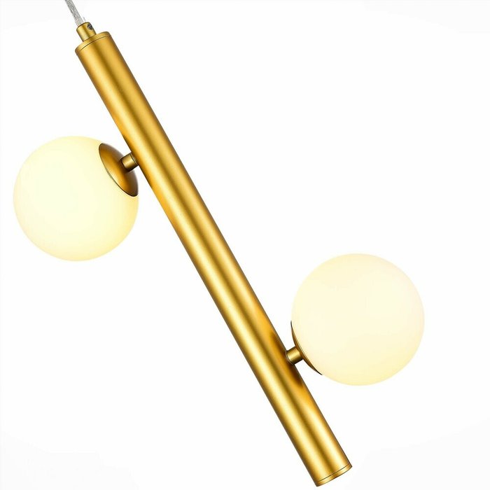 Подвесной светильник Asolo бело-золотого цвета - лучшие Подвесные светильники в INMYROOM