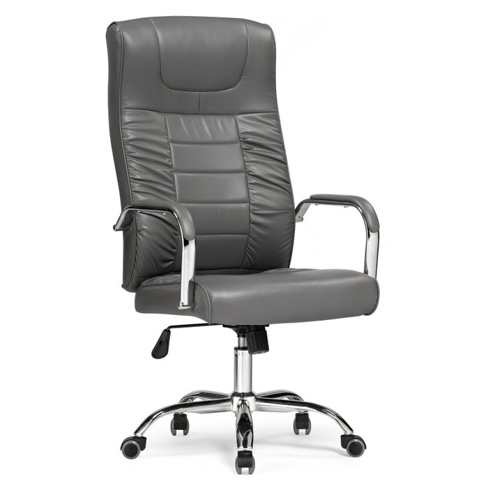 Кресло компьютерное Longer серого цвета