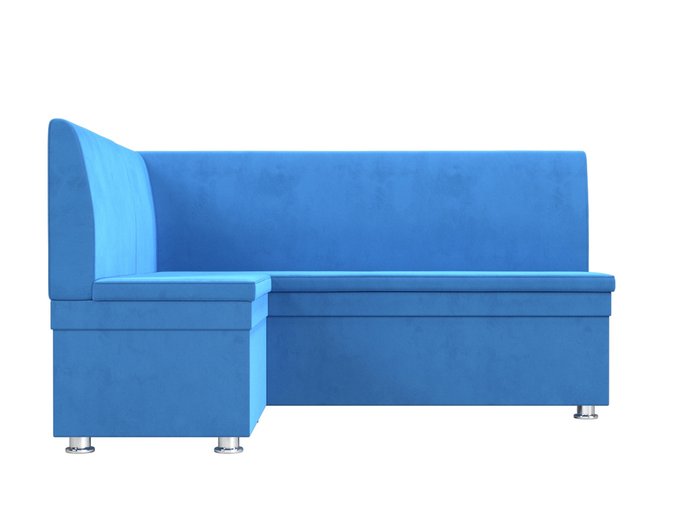 Угловой диван Уют голубого цвета левый угол - купить Угловые диваны по цене 28999.0
