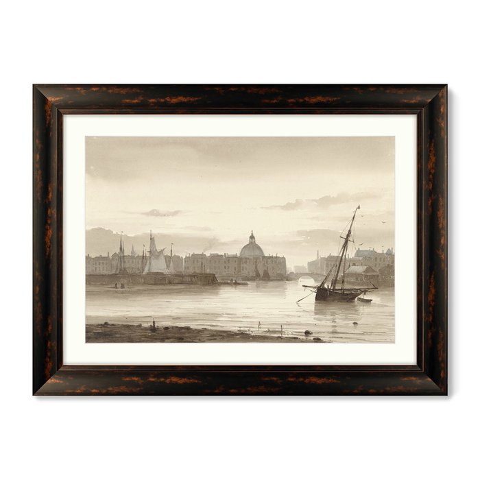Репродукция картины в раме Amsterdam, 1879г. - купить Картины по цене 16299.0