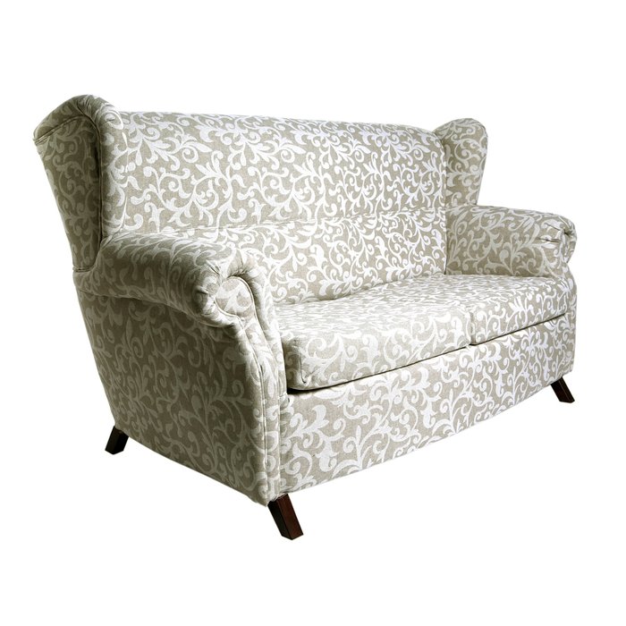 Диван-кровать Лианы серо-белого цвета - купить Прямые диваны по цене 76500.0