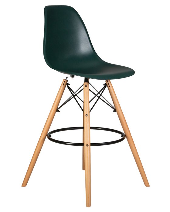 Стул барный темно-зеленого цвета - купить Барные стулья по цене 4990.0