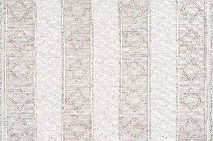 Ковер Bohem Ash 100x200 бежевого цвета