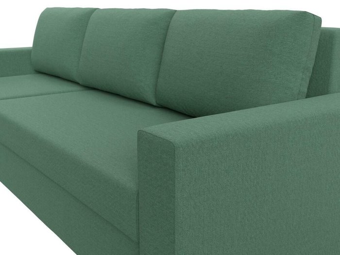 Угловой диван-кровать Траумберг Лайт зеленого цвета левый угол - лучшие Угловые диваны в INMYROOM
