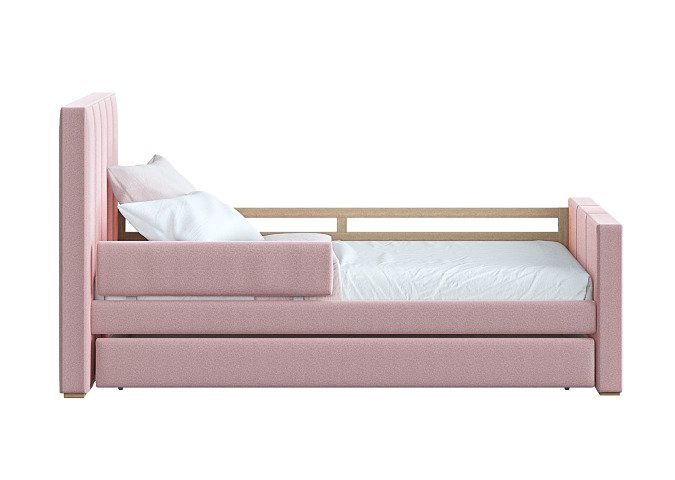 Защитный бортик Cosy розового цвета - лучшие Аксессуары для детских кроваток в INMYROOM