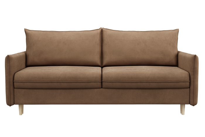 Диван-кровать Сканди коричневого цвета - купить Прямые диваны по цене 45990.0
