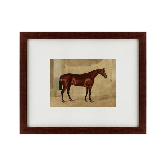 Репродукция картины The riding horse 1830 г. - купить Картины по цене 4990.0