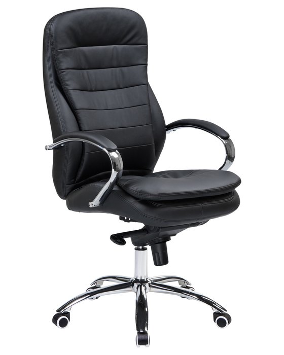 Офисное кресло для руководителей Lydon черного цвета - купить Офисные кресла по цене 19220.0