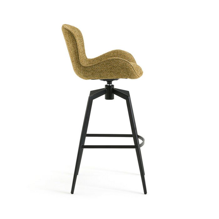 Барное кресло Asyar вращающееся зеленого цвета - лучшие Барные стулья в INMYROOM
