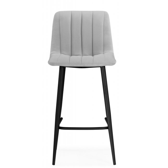 Барный стул Дани светло-серого цвета - купить Барные стулья по цене 4990.0