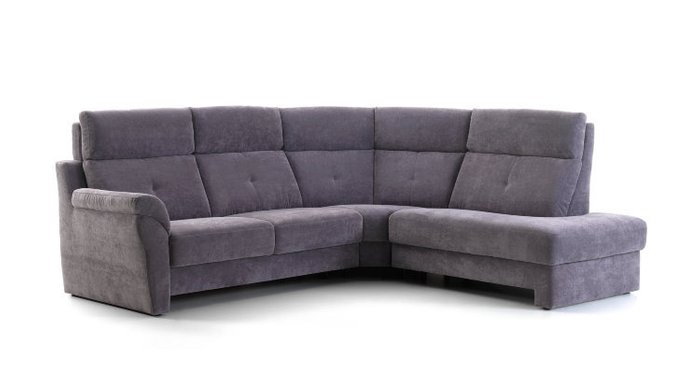 Угловой диван Ares серо-фиолетового цвета - купить Угловые диваны по цене 383460.0