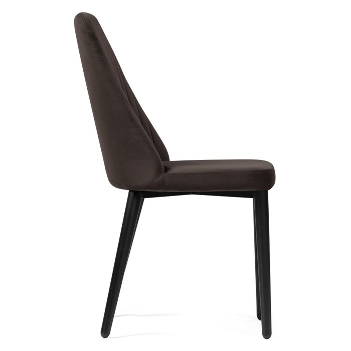 Стул Фена R темно-коричневого цвета - лучшие Обеденные стулья в INMYROOM