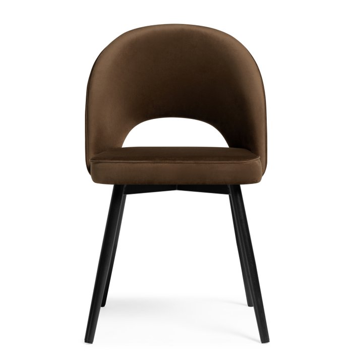 Стул Клэйн коричневого цвета - лучшие Обеденные стулья в INMYROOM