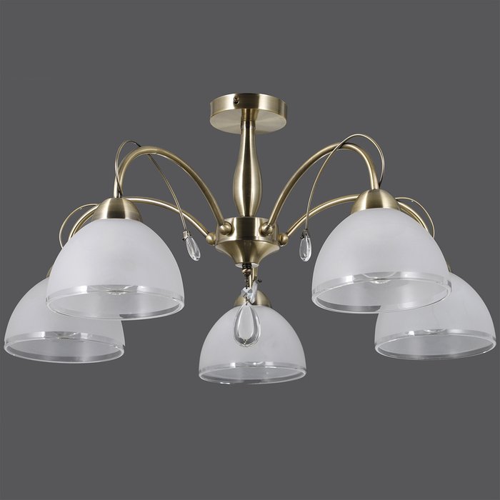 IL0506-5CSQ-25AB ELITE светильник потолочный - лучшие Подвесные люстры в INMYROOM