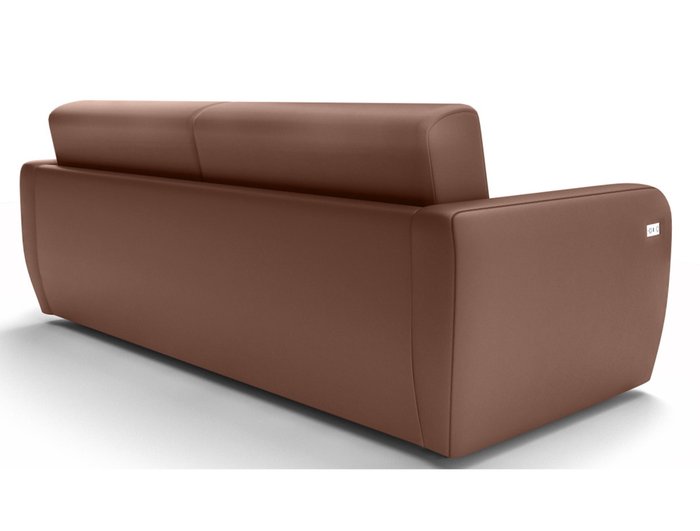 Прямой диван-кровать темно-коричневого цвета - лучшие Прямые диваны в INMYROOM