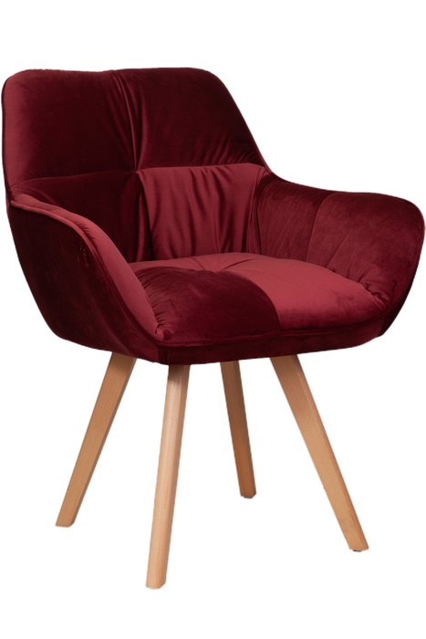 Кресло Soft красного цвета