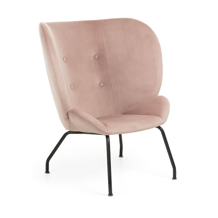  Кресло Vernen розового цвета цвета