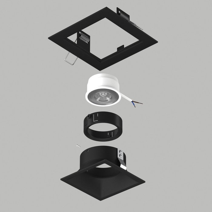 Светильник DOMINO QUADRO под LED модуль/лампу МR16 (214517+214507+214007) - купить Встраиваемые споты по цене 1397.0 Светильник DOMINO QUADRO под LED модуль/лампу МR16 (214517+214507+214007) - купить Встраиваемые споты по цене 1397.0